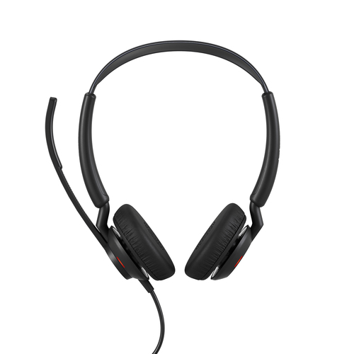 Jabra Engage 50 II Wired Over-the-ear Stereo Headset - Black - Binaural - Ear-cup - 50 Hz to 20 kHz - 160 cm Cable - MEMS 