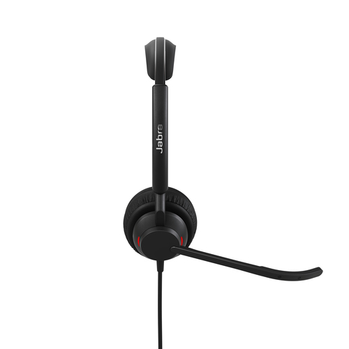 Jabra Engage 50 II Wired Over-the-ear Stereo Headset - Black - Binaural - Ear-cup - 50 Hz to 20 kHz - 160 cm Cable - MEMS 