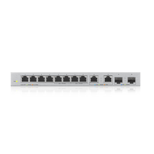 XGS1010-12 V2 12-PORT GIGABIT UNMANAGED SWITCH WITH 8-PORT 1G