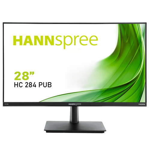Hannspree HC 284 PUB. Display diagonal: 71.1 cm (28"), Display resolution: 3840 x 2160 pixels, HD type: 4K Ultra HD, Displ