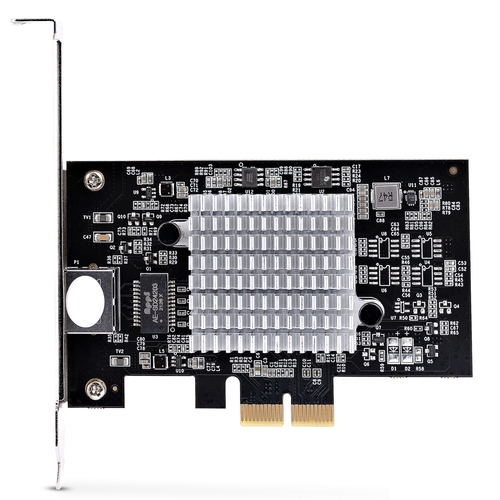 StarTech.com 1-Port 10Gbps PCIe Network Adapter Card, Network Card for PC/Server, PCIe Ethernet Card w/Jumbo Frame, NIC/LA
