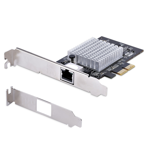 StarTech.com 1-Port 10Gbps PCIe Network Adapter Card, Network Card for PC/Server, PCIe Ethernet Card w/Jumbo Frame, NIC/LA