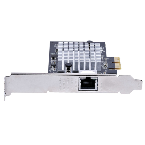 StarTech.com 1-Port 10Gbps PCIe Network Adapter Card, Network Card for PC/Server, PCIe Ethernet Card w/Jumbo Frame, NIC/LA
