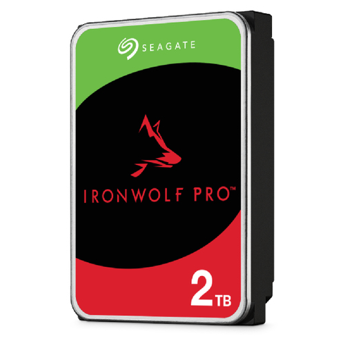 Seagate IronWolf Pro ST2000NT001 2 TB Disco rígido - 3,5" Interno - SATA (SATA/600) - Gravação magnética convencional (CMR