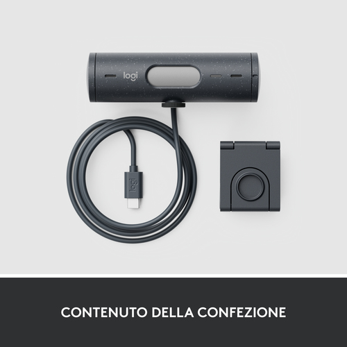 Webcam Logitech BRIO - Grafite