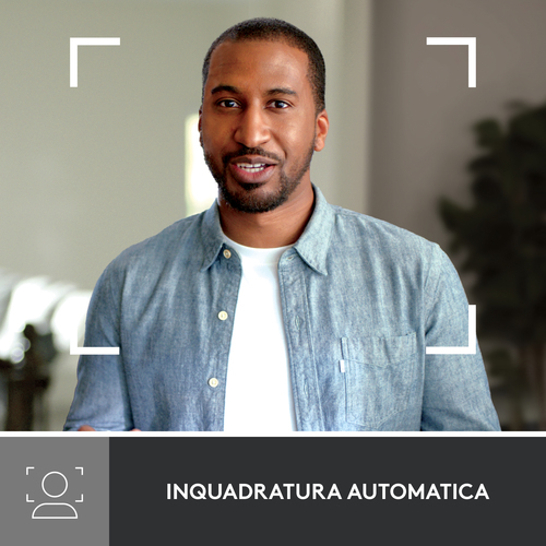 Webcam Logitech BRIO - Grafite