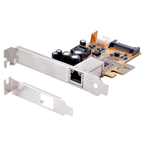 StarTech.com 2.5Gigabit Ethernet Adapter for Server, Computer - 2.5GBase-T - Plug-in Card - PCI Express 2.1 x1 - Low Profi