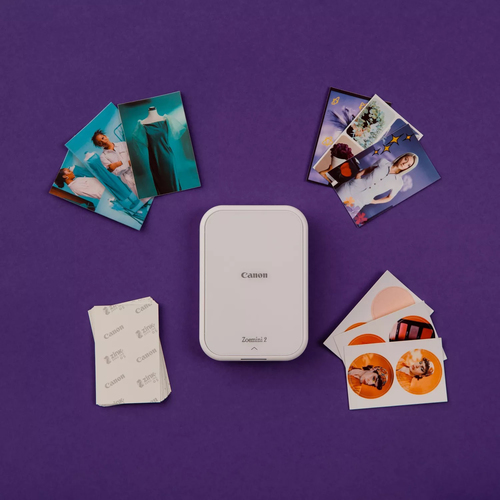Canon Zoemini 2 Zero-Ink-Drucker - Farbe - Tragbar - Weiß - 314 x 500 dpi Druckauflösung - Bluetooth - USB
