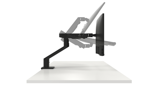 DELL Single Monitor Arm - MSA20. Maximum weight capacity: 10 kg, Minimum screen size: 48.3 cm (19"), Maximum screen size: 