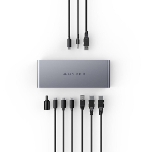Targus HyperDrive HDTB4D-EU Thunderbolt 4 Docking Station for Monitor, Desktop PC, Tablet, Notebook - Charging Capability 