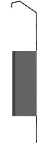 iiyama Mounting Bracket for Mini PC, Thin Client, Monitor, Display Screen - Black - 1 Display(s) Supported - VESA Mount Co