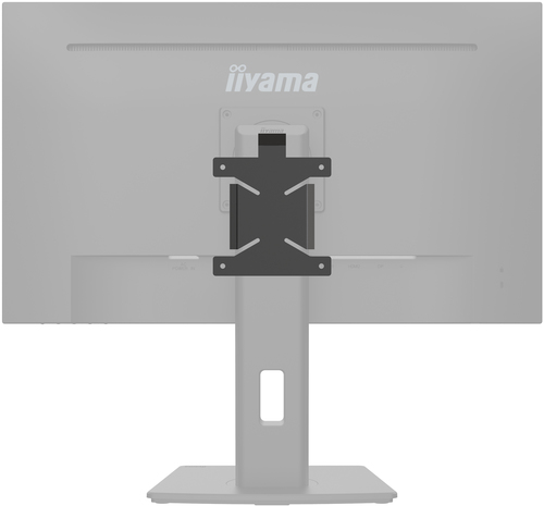 iiyama Mounting Bracket for Mini PC, Thin Client, Monitor, Display Screen - Black - 1 Display(s) Supported - VESA Mount Co