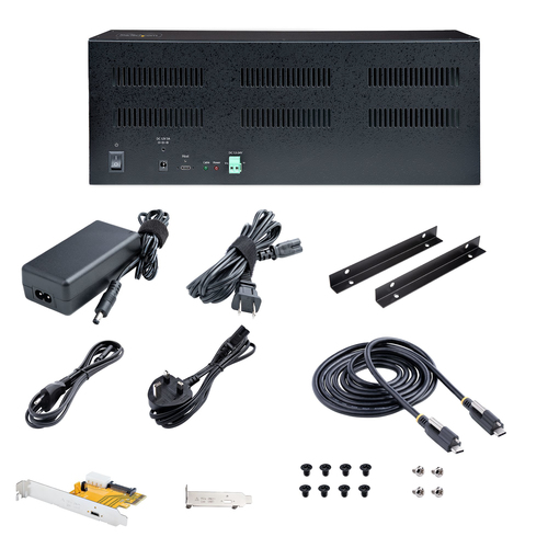 StarTech.com 4-Slot PCIe Expansion Chassis, External PCIe Slots for PC, PCIe 2.0 w/10Gbps Throughput, PCI Express Expansio