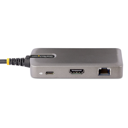 StarTech.com Adattatore Multiporta USB C - Docking Station USB Type C HDMI 4K , Hub USB a 2 porte, PD 100W, GbE, Windows/m