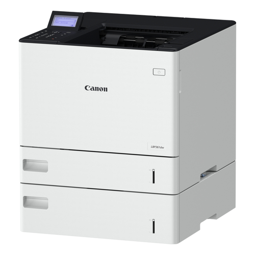 Canon i-SENSYS LBP361dw - Desktop Kabellos Laserdrucker - Monochrom - 61 ppm Monodruck - 1200 x 1200 dpi Druckauflösung - 