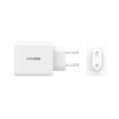 j5create JUP3365E-EN 65W GaN USB-C® 3-Port Charger. Charger type: Indoor, Power source type: AC, Charger compatibility: He