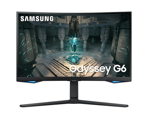 Samsung Odyssey G6 S27BG650EU 27" Class WQHD Curved Screen Smart Gaming LCD Monitor - 16:9 - Black - 68.6 cm (27") Viewabl