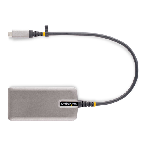 StarTech.com USB Type C Docking Station for Tablet, Monitor, Notebook - 100 W - Space Gray - Portable - 1 Displays Support