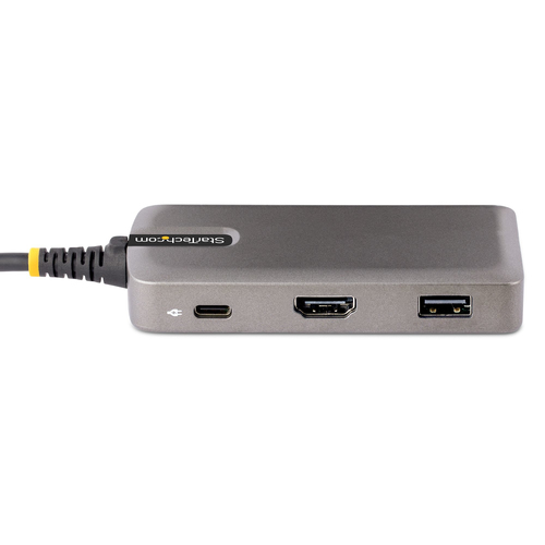 StarTech.com USB Type C Docking Station for Tablet, Monitor, Notebook - 100 W - Space Gray - Portable - 1 Displays Support