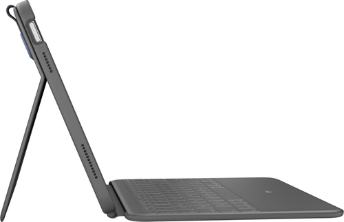 Logitech Rugged Folio Rugged Keyboard/Cover Case (Folio) Apple iPad (10th Generation) Tablet - Graphite - Drop Resistant, 
