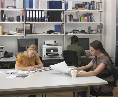 Canon MAXIFY GX4050. Print technology: Inkjet, Printing: Colour printing, Maximum resolution: 600 x 1200 DPI. Copying: Col