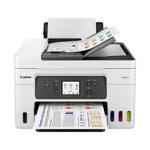 Canon MAXIFY GX4050. Print technology: Inkjet, Printing: Colour printing, Maximum resolution: 600 x 1200 DPI. Copying: Col
