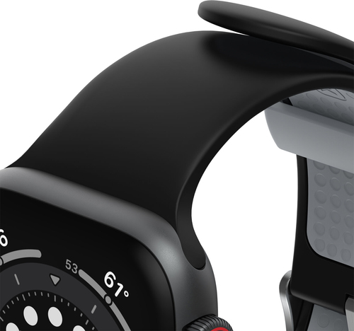 OtterBox Ajustável Correio para smartwatch - Fivela Attachment - Silício, Aço inoxidável