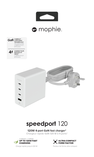 Mophie speedport 120 120 W Wechselstromadapter - 120 W