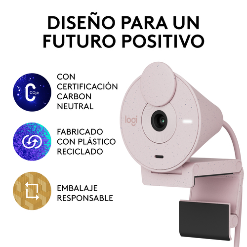BRIO 300 FULL HD WEBCAM -ROSE-EMEA28-935