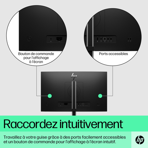 HP E-Series E22 G5 FHD Monitor. Display diagonal: 54.6 cm (21.5"), Display resolution: 1920 x 1080 pixels, HD type: Full H