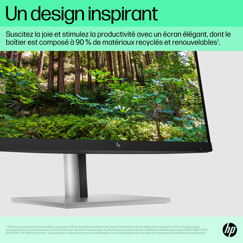 HP E-Series E22 G5 FHD Monitor. Display diagonal: 54.6 cm (21.5"), Display resolution: 1920 x 1080 pixels, HD type: Full H
