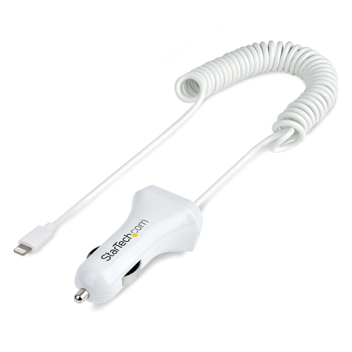 StarTech.com USBLT2PCARW2. Aufladetyp: Auto, Energiequelle: Zigarettenanzünder, Aufladekompatibilität: Smartphone. Eingang