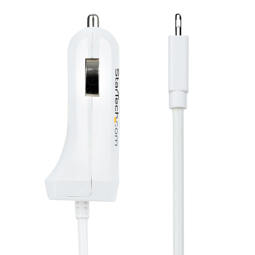 StarTech.com USBLT2PCARW2. Aufladetyp: Auto, Energiequelle: Zigarettenanzünder, Aufladekompatibilität: Smartphone. Eingang