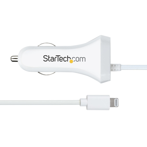 StarTech.com USBLT2PCARW2. Aufladetyp: Auto, Energiequelle: Zigarettenanzünder, Aufladekompatibilität: Smartphone. Eingang