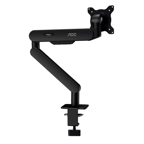 AOC Montagearm für Monitor - Schwarz - Querformat/Hochformat - Höhenverstellbar - Bildschirmgr�ße: 17 Zoll (43,18 cm) bis 