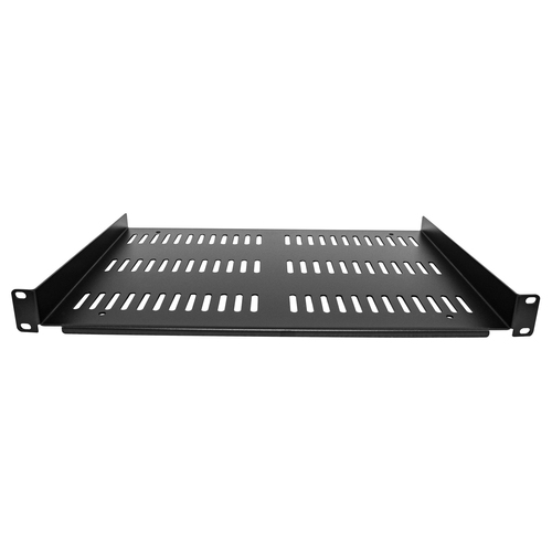 StarTech.com Étagère Rack 19 pouces 1U - Plateau Rackable Universel Ventilé - Étagère Cantilever Baie de Brassage 19" - Ma