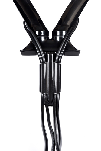 iiyama DS3002C-B1 Desk Mount for Monitor - Black - 2 Display(s) Supported - 68.6 cm (27"") Screen Support - 5 kg Load Capa