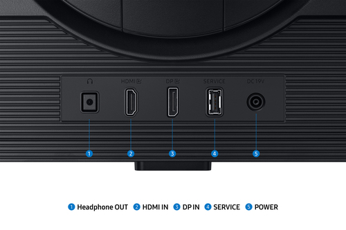 Samsung Écran Gaming G60F - G60F de résolution QHD. Taille de l'écran: 68,6 cm (27"), Résolution de l'écran: 2560 x 1440 p