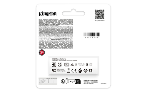 Kingston Technology DataTraveler 64GB Portable USB 3.2 Gen 1 Exodia S (Noir/Noir). Capacité: 64 Go, Interface de l'apparei