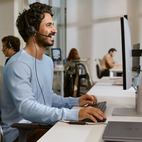 HP POLY MISSION 425 STEREO USB WIRED HEADSET CLASSIC (BULK)