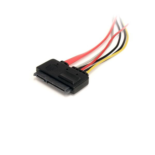 StarTech.com 30,5cm (12 in.) 22 Pin SATA Power and Data Extension Cable - 1ft SATA data power Extension - 12 inch SATA Ext