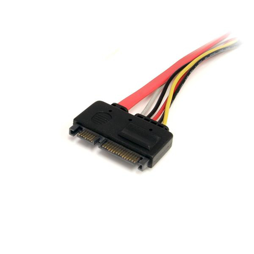 StarTech.com 30,5cm (12 in.) 22 Pin SATA Power and Data Extension Cable - 1ft SATA data power Extension - 12 inch SATA Ext