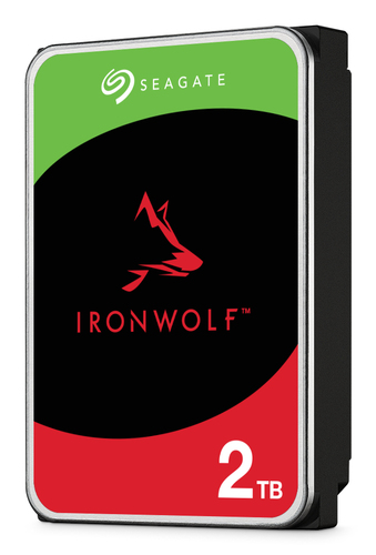 Seagate IronWolf ST2000VN003 2 TB Disco rígido - 3,5" Interno - SATA (SATA/600) - Gravação magnética convencional (CMR) Me