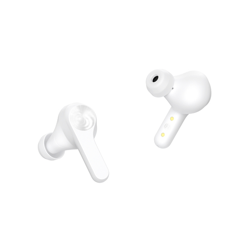 TCL MOVEAUDIO Go True Wireless Earbud Stereo Earset - White, Multicolor - Binaural - In-ear - Bluetooth - 16 Ohm - Noise R