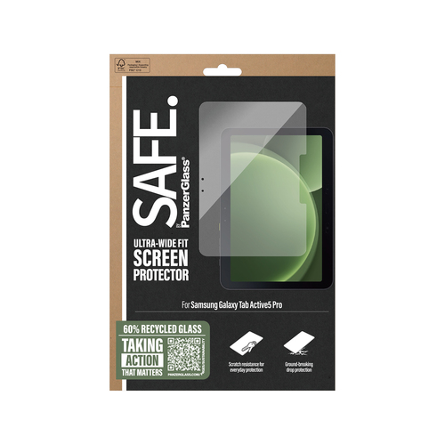 Safe Screen Protector for Samsung Galaxy Tab Active4 Pro - For Widescreen LCD Tablet