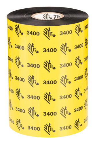 Zebra 3400 Thermotransfer Farbband - Schwarz - 6 / Box