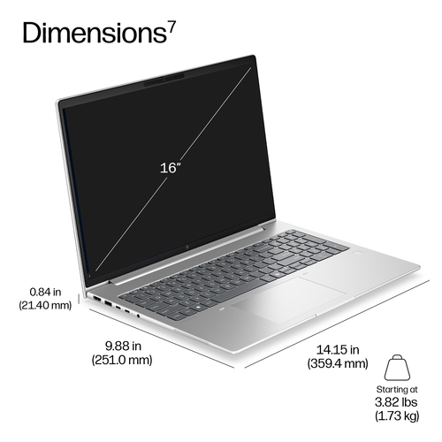 HP EliteBook 6 G2a AI PC. Product type: Laptop, Form factor: Clamshell. Processor family: AMD Ryzen™ 5, Processor model: 2