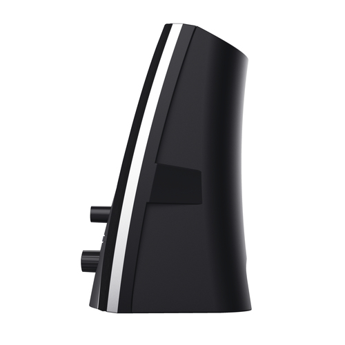 Trust 2.0 Lautsprechersystem - 5 W RMS - Schwarz - 100 Hz bis 20 kHz Frequenzgang