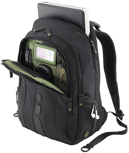 Targus EcoSpruce TBB013EU Carrying Case (Backpack) for 39.6 cm (15.6") Notebook, Business Card - Black - Water Resistant B