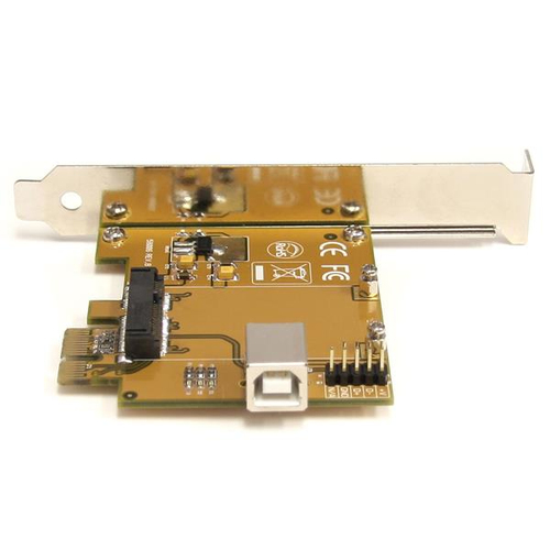 StarTech.com PCI Express to Mini PCI Express Card Adapter - TAA Compliant - 6.9 cm Height x 1.5 cm Width - 1 Each